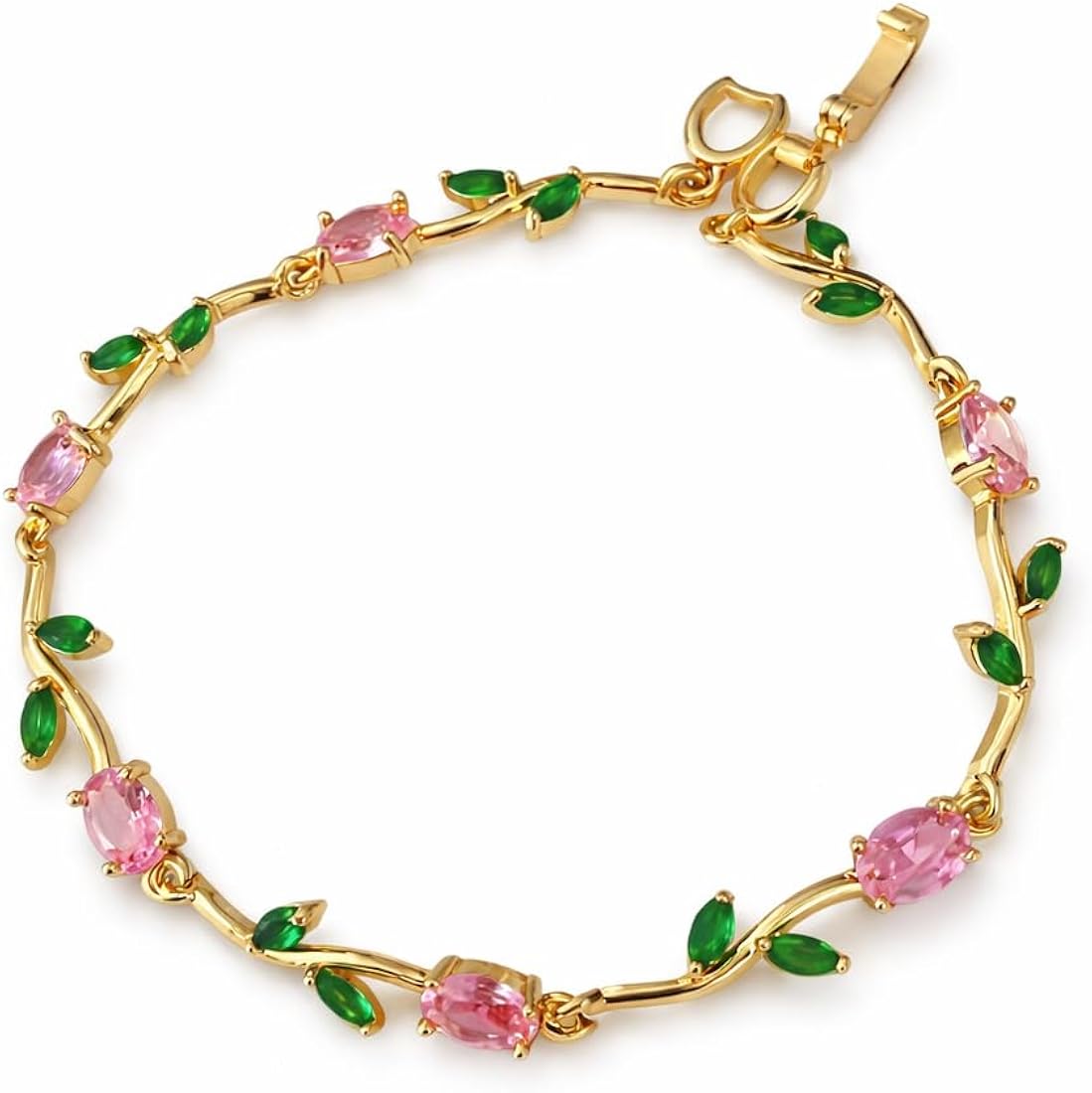 ๐ Trendy Viral Tulip Bracelet | Multi Color Cute Floral Bracelet | Stylish Gift for Girls
